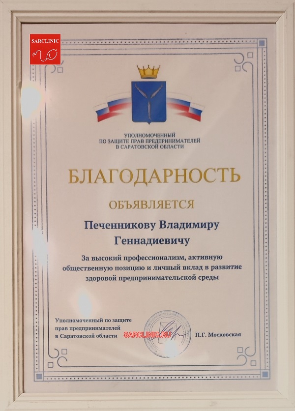 благодарность бизнес-омбудсмена